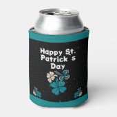 Shamrock Clover Irish Happy St. Patrick's Day Blikjeskoeler (Blikje Voorkant)