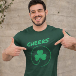 Shamrock Clover Irish Ireland Cheers St Patrick's T-shirt