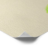 Shamrock Clover Pastel Drawing Poster (Hoek)