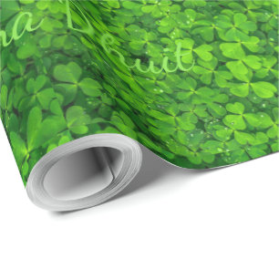 Shamrock Clovers Green Irish Symbol Ierland Cadeaupapier