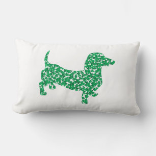 Shamrock Dachshund Kussen