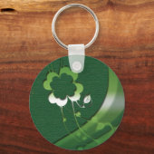 Shamrock de chance porte - clés et porte-clés irla (Recto)
