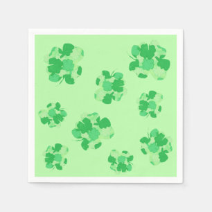 Shamrock de serviettes en papier Shamrock