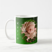 Shamrock de St. Patrick +Photo Mug (Gauche)