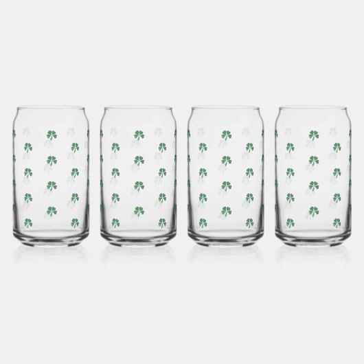 Shamrock de style d'aquarelle Slainte Lucky Shot (Recto)