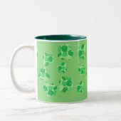 Shamrock des Mugs Verts Shamrock (Gauche)