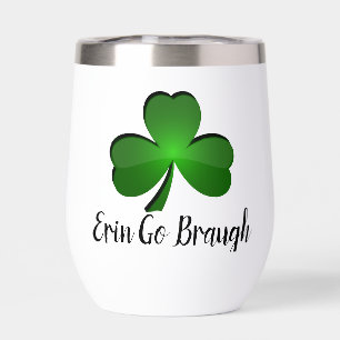 Shamrock Design Thermische Wijn Tumbler