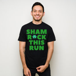 Shamrock Deze Run, St. Patrick's Day Runner Gift T-shirt