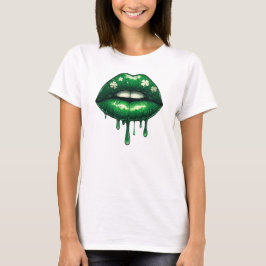 Shamrock Druppellippen T-shirt