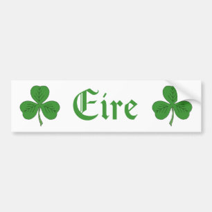 Shamrock Eire Bumpersticker