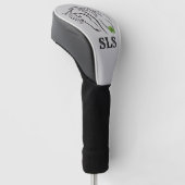 Shamrock en Hoefijzer Golfheadcover (Schuin)