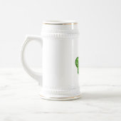 Shamrock en Hoefijzer Stein Mok (Links)
