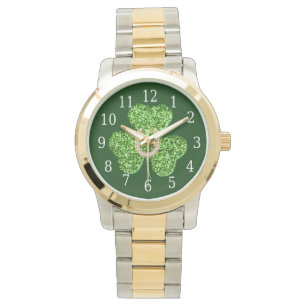 Shamrock en Hoefijzer Watch Horloge