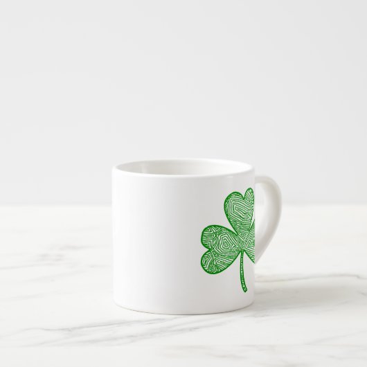 Shamrock Espresso Kop (Voorkant rechts)