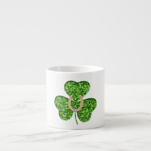 Shamrock Et Coin À Cordes Espresso Mug