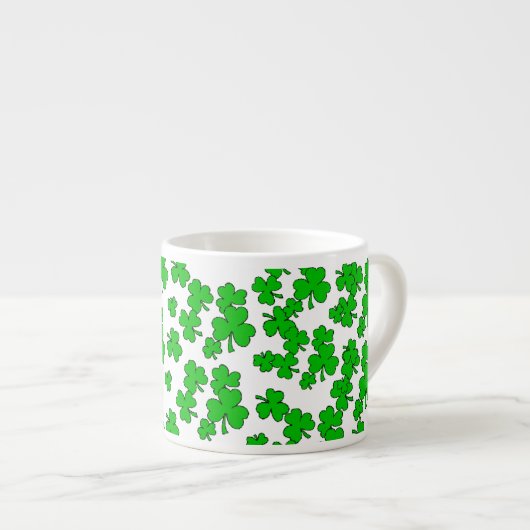 SHAMROCK EXPRESSO MUG (Devant droit)