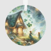 Shamrock Fairy Cottage Glow (dos)