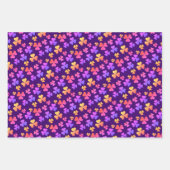 Shamrock Feuille de trèfle Floral Irlandais modern (Devant 3)