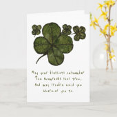 Shamrock Fields Kaart (Gele Bloem)