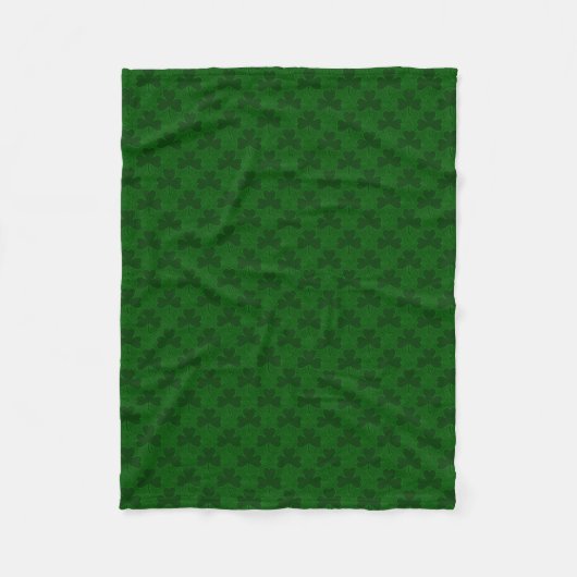 Shamrock Fleece Deken (Voorkant)