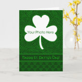 Shamrock-foto Kaart (Gele Bloem)