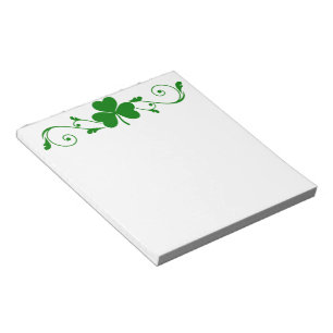 Shamrock Garland Notitieblok