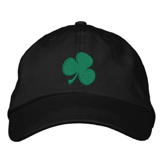 Shamrock Geborduurde Pet (Voorkant)