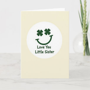 Shamrock Glimlach Zus Kaart