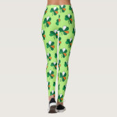 Shamrock Golf Leggings - Irish Flag Colors & Custo (Achterkant)