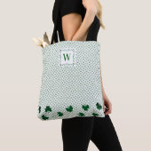 Shamrock Green Canvas tas All-Over-Print (Dichtbij)
