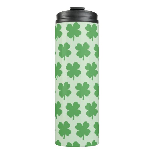 Shamrock Green Irish Logo Thermosbeker (Voorkant)