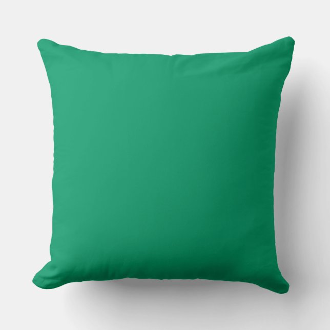 Shamrock Green Kussen (Voorkant)