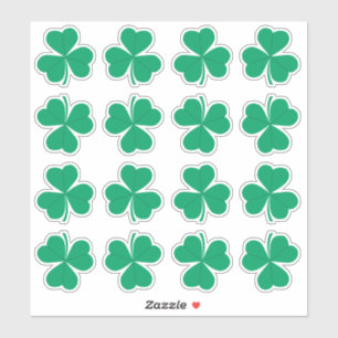 Shamrock Green St. Patrick's Day Irish Sticker