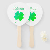 Shamrock Green St. Patricks Day Parade 4Erin Handwaaier (Voorkant en achterkant)