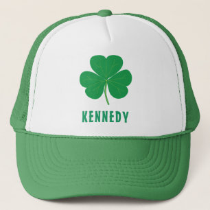 Shamrock Groen Klaver Ierland Ierse Aangepaste Naa Trucker Pet