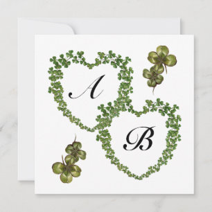 SHAMROCK HARTEN MONOGRAM ijs Aankondiging