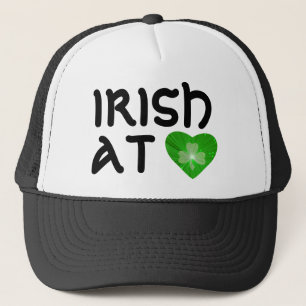 Shamrock Heart 'Irish at Heart' vrachtwagen die zw Trucker Pet
