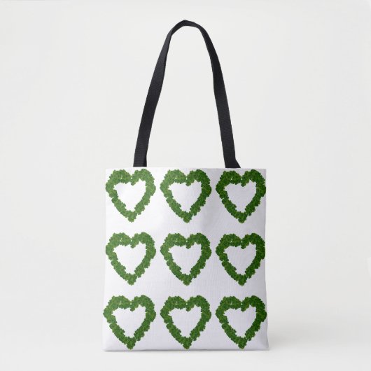 Shamrock Hearts-Tas Draagtas (Voorkant)