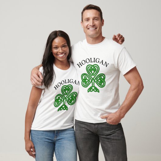 Shamrock Hooligan Funny St. Patrick's Day T-shirt (Unisex)