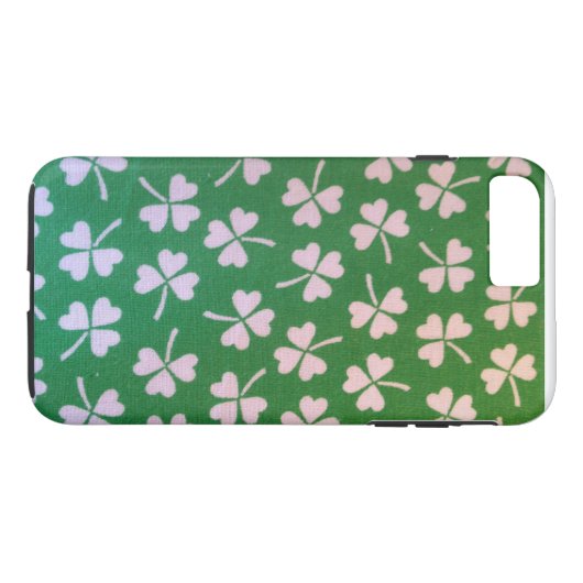 Shamrock iPhone 7 Plus Coque dur (Dos (Horizontal))