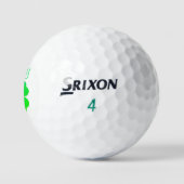 Shamrock Irish Green St. Patricks Day Golf Balls Golfballen (Logo)
