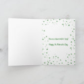 Shamrock Irish Kaart (Binnen)