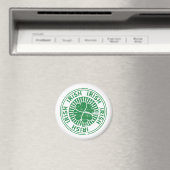 Shamrock Irish Stamp Magneet (Insitu (Vaatwasser))