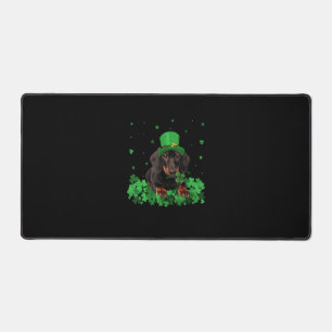 Shamrock irlandais St Patrick's Day Dachshund Cool