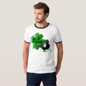 Shamrock "juste ici pour siffler" le T-shirt de (Devant entier)