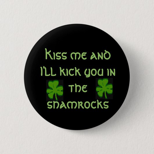 Shamrock Kick Button (Voorkant)