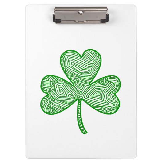 Shamrock-klembord Klembord (Voorkant)