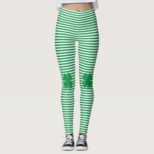 Shamrock Knee Leggings (Voorkant)