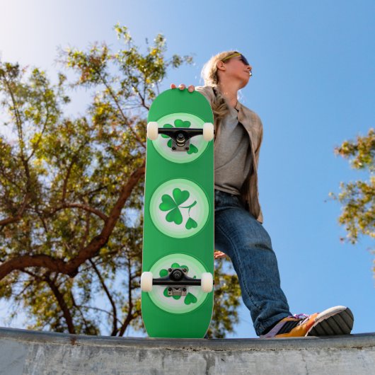 Shamrock Leaf Skateboard (Buiten 1)