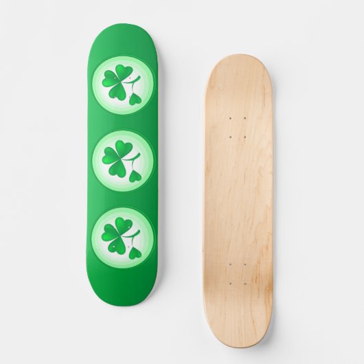 Shamrock Leaf Skateboard (Voorkant)